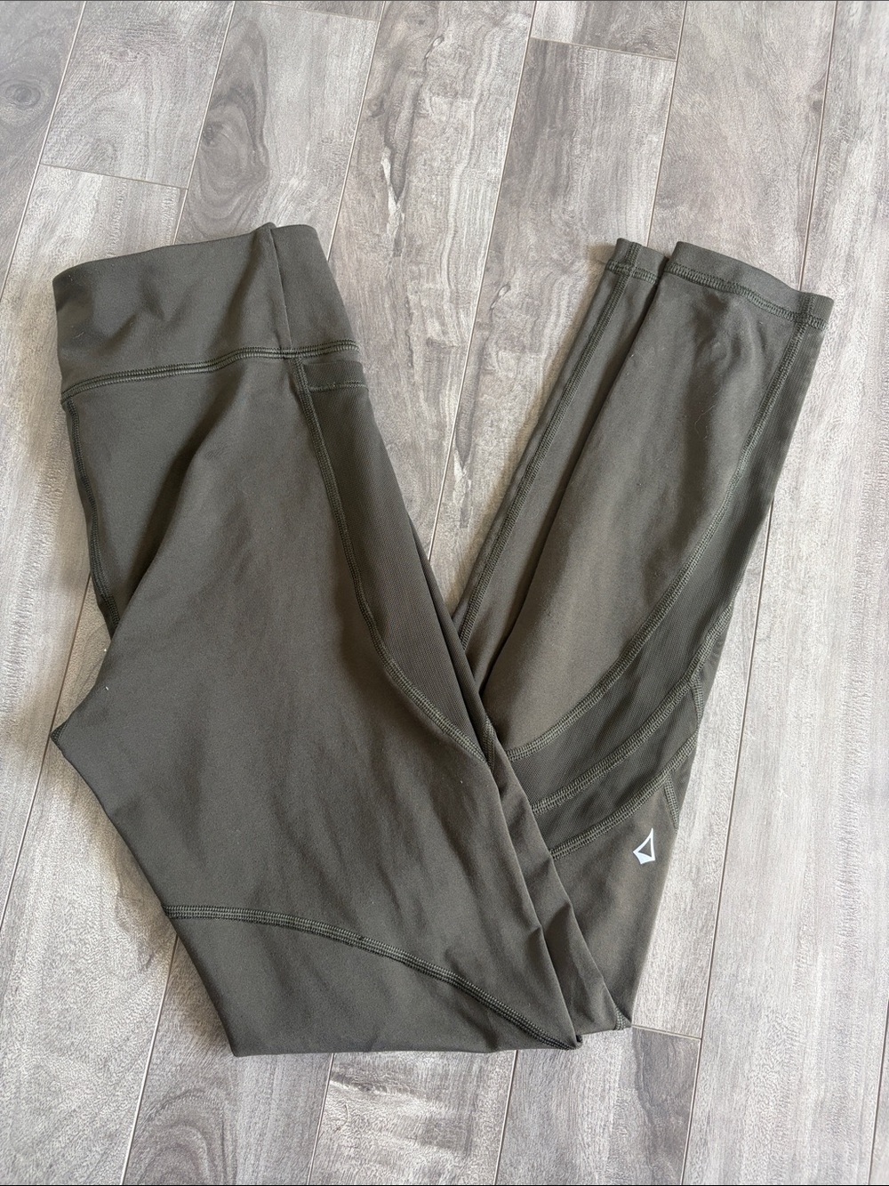 Ivivva By Lululemon Mesh Green Leggings